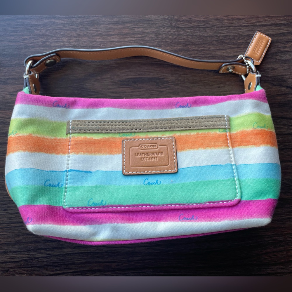 Coach watercolor handbag